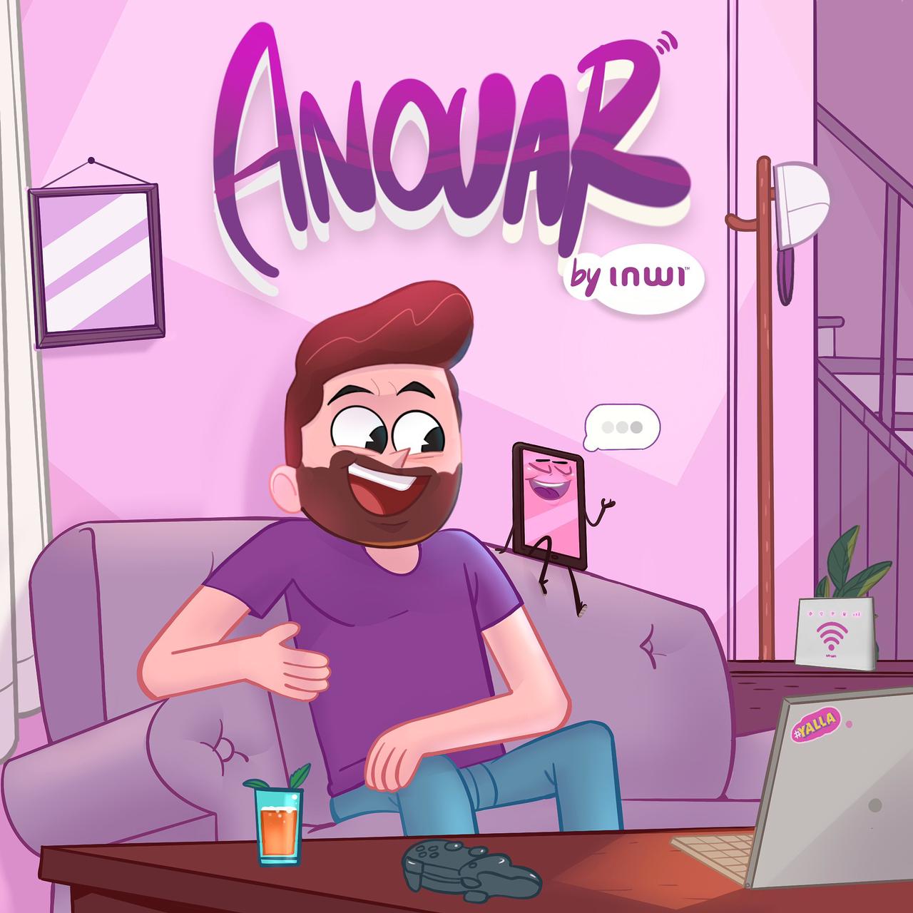 Anouar Character - Main View