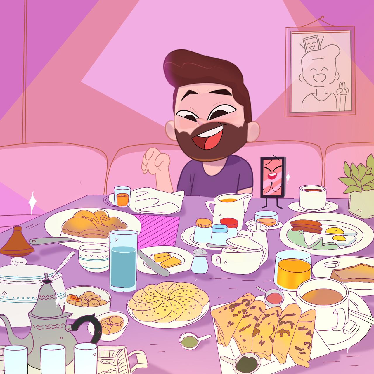 Anouar Character - Process