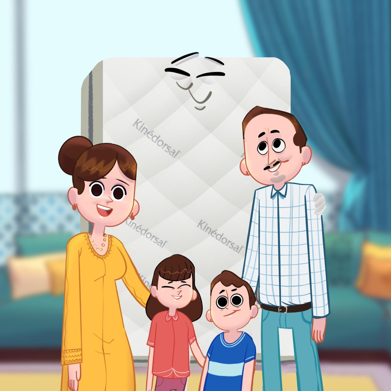 Kinedorsal Campaign - Main View